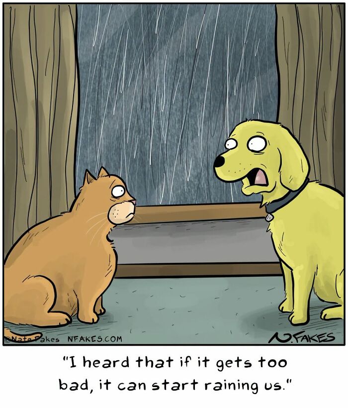 39 Hilarious Comics By Nate Fakes That Imagine What Life Would Be Like If Dogs Could Talk