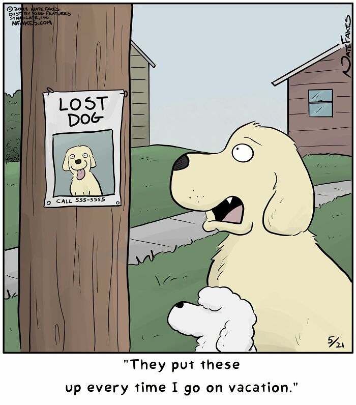 39 Hilarious Comics By Nate Fakes That Imagine What Life Would Be Like If Dogs Could Talk