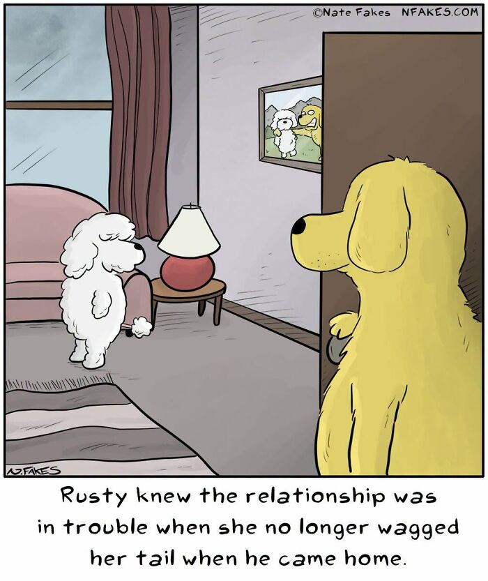 39 Hilarious Comics By Nate Fakes That Imagine What Life Would Be Like If Dogs Could Talk