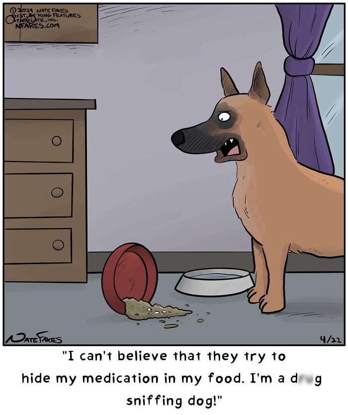 39 Hilarious Comics By Nate Fakes That Imagine What Life Would Be Like If Dogs Could Talk