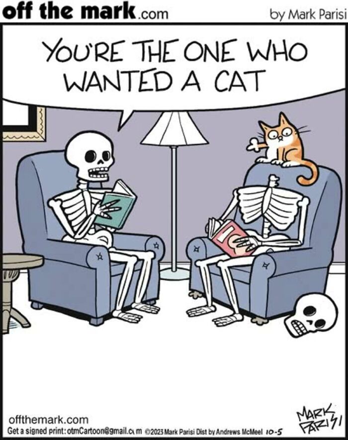 Cartoonist Mark Parisi Puts A Hilarious Spin On Halloween In 50 New Comics Cartoonist Mark Parisi Puts A Hilarious Spin On Halloween In 50 New Comics