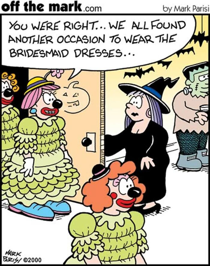 Cartoonist Mark Parisi Puts A Hilarious Spin On Halloween In 50 New Comics Cartoonist Mark Parisi Puts A Hilarious Spin On Halloween In 50 New Comics