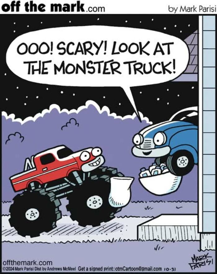 Cartoonist Mark Parisi Puts A Hilarious Spin On Halloween In 50 New Comics Cartoonist Mark Parisi Puts A Hilarious Spin On Halloween In 50 New Comics