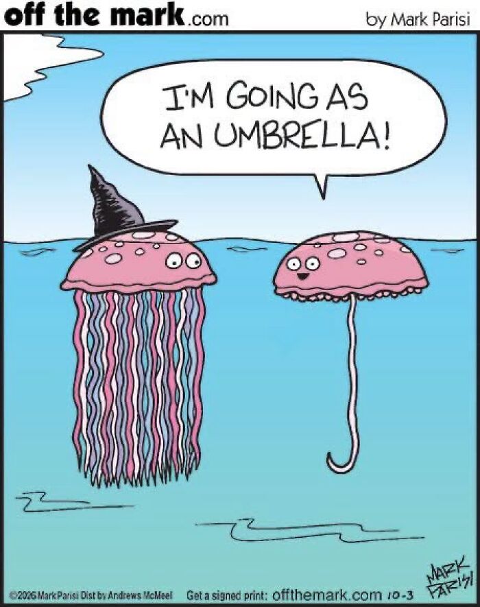 Cartoonist Mark Parisi Puts A Hilarious Spin On Halloween In 50 New Comics Cartoonist Mark Parisi Puts A Hilarious Spin On Halloween In 50 New Comics