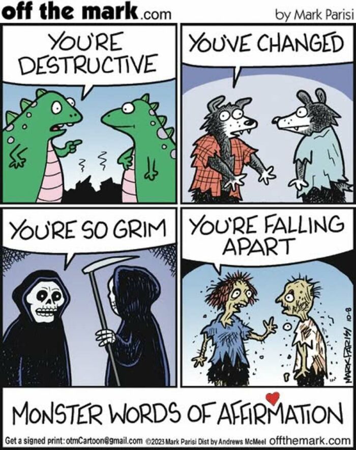 Cartoonist Mark Parisi Puts A Hilarious Spin On Halloween In 50 New Comics Cartoonist Mark Parisi Puts A Hilarious Spin On Halloween In 50 New Comics