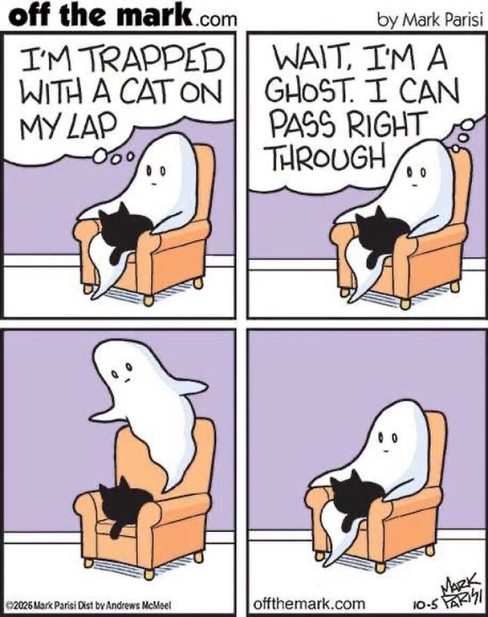 Cartoonist Mark Parisi Puts A Hilarious Spin On Halloween In 50 New Comics Cartoonist Mark Parisi Puts A Hilarious Spin On Halloween In 50 New Comics