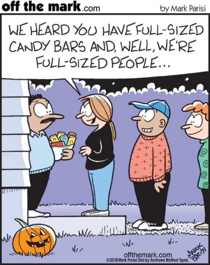 Cartoonist Mark Parisi Puts A Hilarious Spin On Halloween In 50 New Comics Cartoonist Mark Parisi Puts A Hilarious Spin On Halloween In 50 New Comics