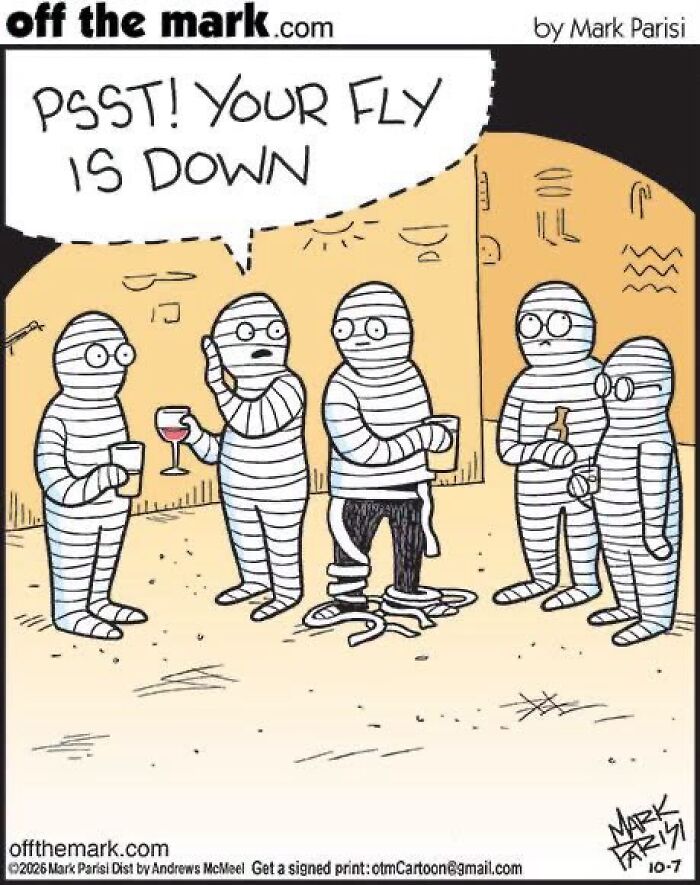 Cartoonist Mark Parisi Puts A Hilarious Spin On Halloween In 50 New Comics Cartoonist Mark Parisi Puts A Hilarious Spin On Halloween In 50 New Comics