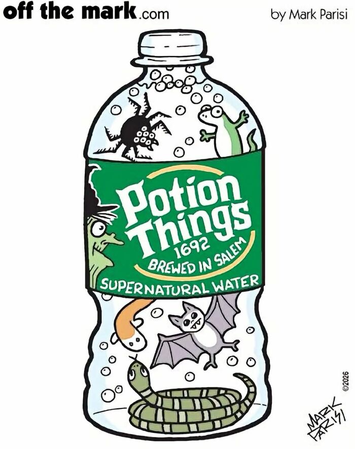 Cartoonist Mark Parisi Puts A Hilarious Spin On Halloween In 50 New Comics Cartoonist Mark Parisi Puts A Hilarious Spin On Halloween In 50 New Comics