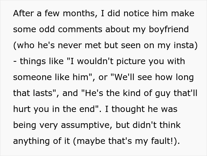 Guy Acts Like It’s GF’s Fault Her Male Coworker Is Obsessed With Her, She Doesn’t See The Red Flags Guy Acts Like It’s GF’s Fault Her Male Coworker Is Obsessed With Her, She Doesn’t See The Red Flags