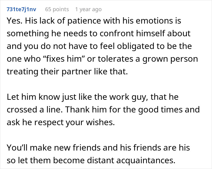 Guy Acts Like It’s GF’s Fault Her Male Coworker Is Obsessed With Her, She Doesn’t See The Red Flags Guy Acts Like It’s GF’s Fault Her Male Coworker Is Obsessed With Her, She Doesn’t See The Red Flags