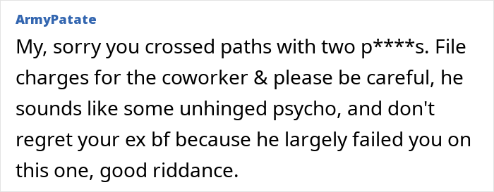 Guy Acts Like It’s GF’s Fault Her Male Coworker Is Obsessed With Her, She Doesn’t See The Red Flags Guy Acts Like It’s GF’s Fault Her Male Coworker Is Obsessed With Her, She Doesn’t See The Red Flags