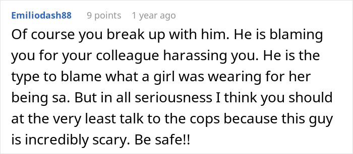 Guy Acts Like It’s GF’s Fault Her Male Coworker Is Obsessed With Her, She Doesn’t See The Red Flags Guy Acts Like It’s GF’s Fault Her Male Coworker Is Obsessed With Her, She Doesn’t See The Red Flags