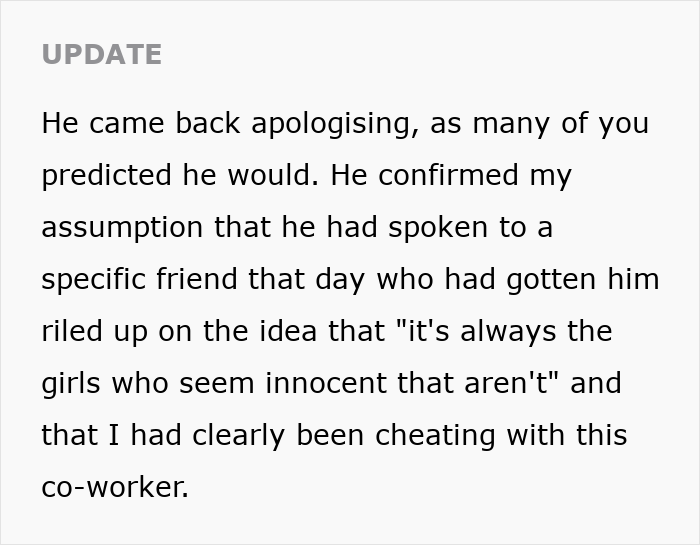 Guy Acts Like It’s GF’s Fault Her Male Coworker Is Obsessed With Her, She Doesn’t See The Red Flags Guy Acts Like It’s GF’s Fault Her Male Coworker Is Obsessed With Her, She Doesn’t See The Red Flags
