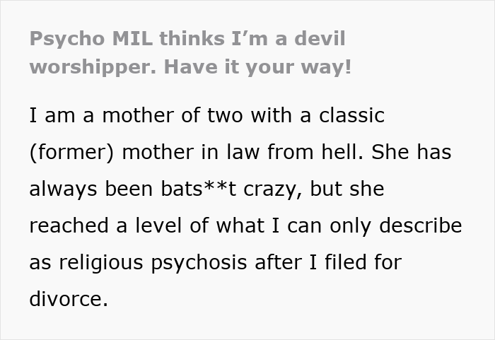 MIL Accuses Epileptic DIL Of Being Possessed, She Responds With Black Candles And Latin Phrases