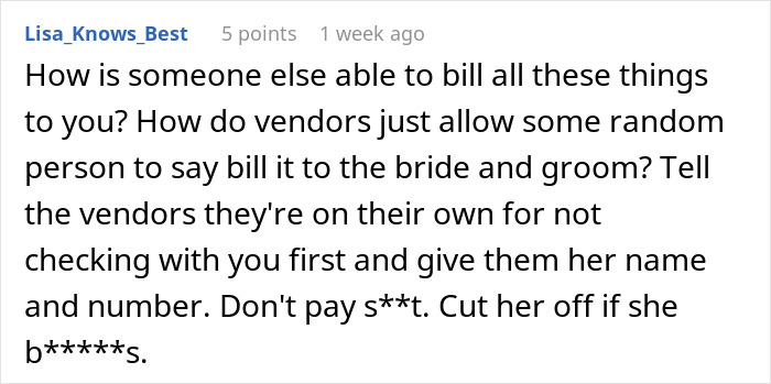 Groom’s Stepmom Spends $6,400 On Luxuries For The Wedding, Leaves Son With All The Bills And Vanishes Groom’s Stepmom Spends $6,400 On Luxuries For The Wedding, Leaves Son With All The Bills And Vanishes