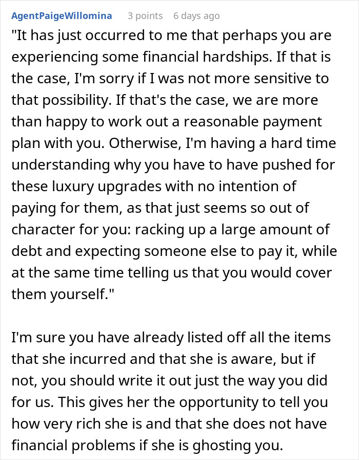 Groom’s Stepmom Spends $6,400 On Luxuries For The Wedding, Leaves Son With All The Bills And Vanishes Groom’s Stepmom Spends $6,400 On Luxuries For The Wedding, Leaves Son With All The Bills And Vanishes