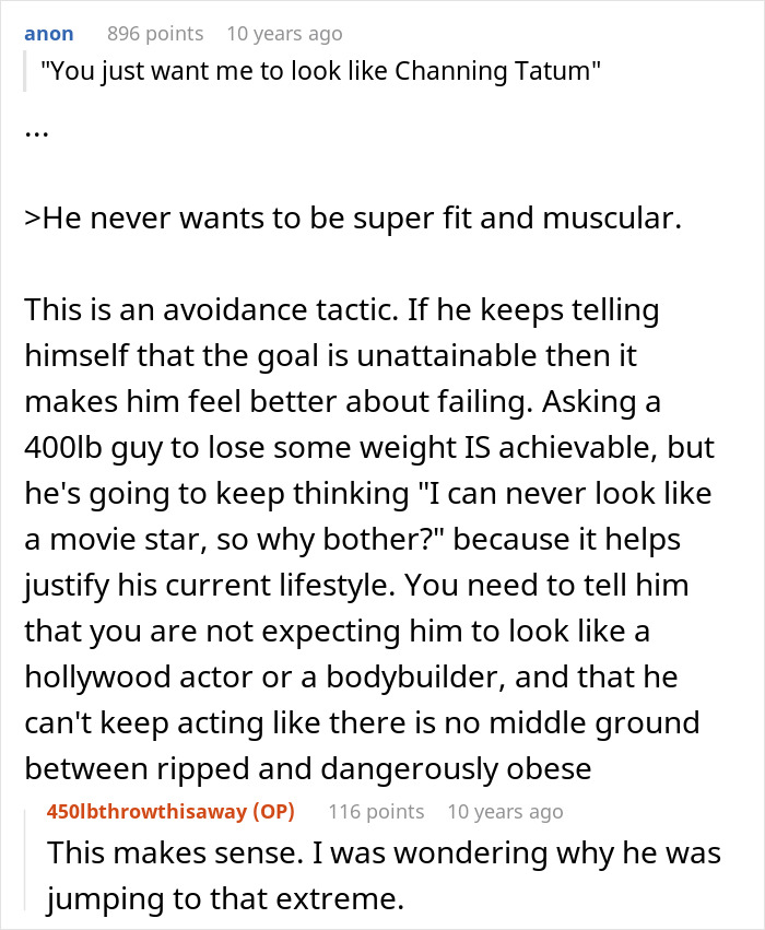 Wife Gives Obese Husband An Ultimatum, He Says She Wants Him To Look Like Channing Tatum