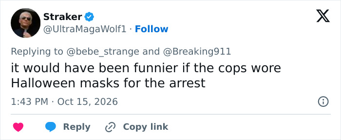 “Her Halloween Game Is Hardcore”: Woman Takes Halloween Commitment To Another Level, Ends Up In Handcuffs “Her Halloween Game Is Hardcore”: Woman Takes Halloween Commitment To Another Level, Ends Up In Handcuffs