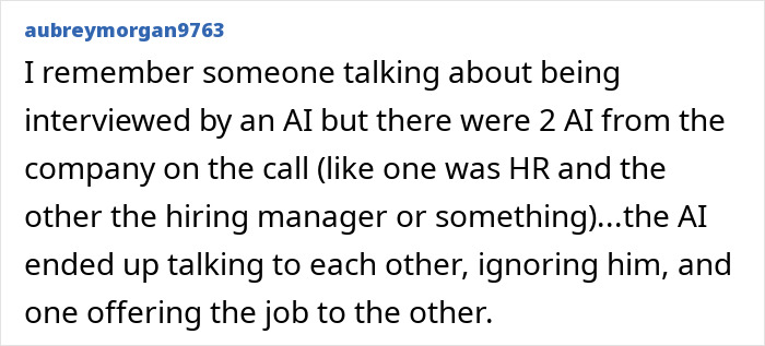 Man’s Clever Trick After Realizing His Job Interviewer Was AI Sparks Fears For Humanity’s Future Man’s Clever Trick After Realizing His Job Interviewer Was AI Sparks Fears For Humanity’s Future
