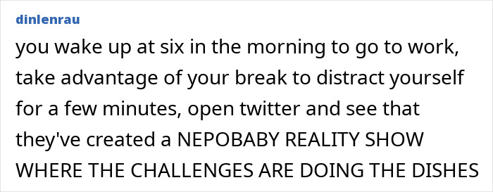 New Reality Show For Nepo Babies Faces Brutal Backlash After Revealing What Its ‘Challenges’ Look Like New Reality Show For Nepo Babies Faces Brutal Backlash After Revealing What Its ‘Challenges’ Look Like