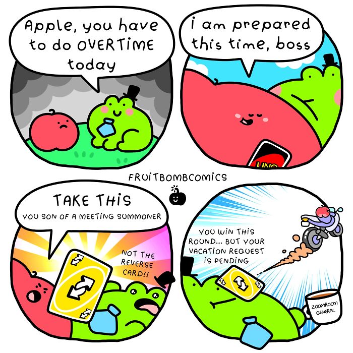 These 40 New &ldquo;FruitBombComics&rdquo; Turn Everyday Frustrations Into Hilarious Adventures Featuring Talking Fruits