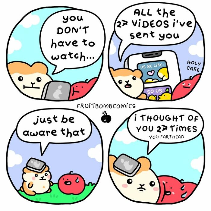 These 40 New &ldquo;FruitBombComics&rdquo; Turn Everyday Frustrations Into Hilarious Adventures Featuring Talking Fruits