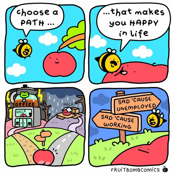 These 40 New &ldquo;FruitBombComics&rdquo; Turn Everyday Frustrations Into Hilarious Adventures Featuring Talking Fruits