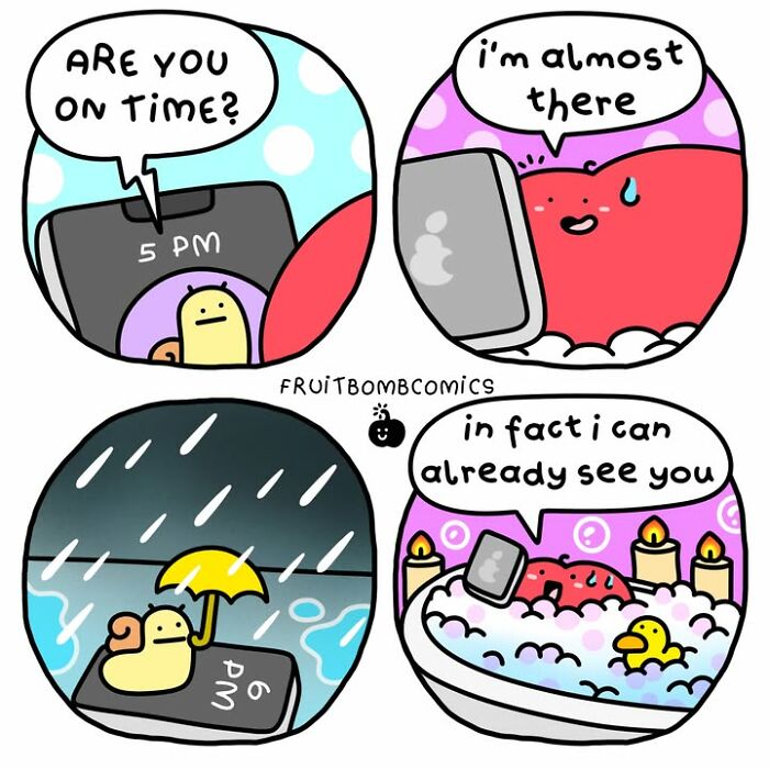 These 40 New &ldquo;FruitBombComics&rdquo; Turn Everyday Frustrations Into Hilarious Adventures Featuring Talking Fruits
