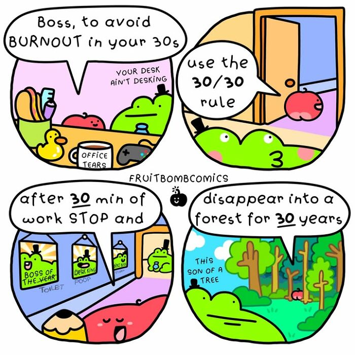 These 40 New &ldquo;FruitBombComics&rdquo; Turn Everyday Frustrations Into Hilarious Adventures Featuring Talking Fruits