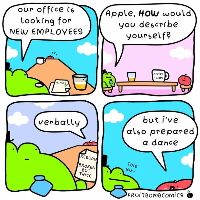 These 40 New &ldquo;FruitBombComics&rdquo; Turn Everyday Frustrations Into Hilarious Adventures Featuring Talking Fruits
