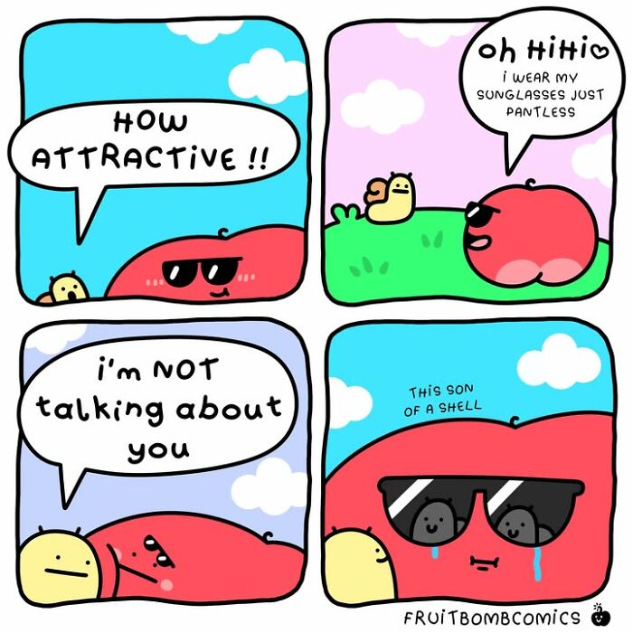 These 40 New &ldquo;FruitBombComics&rdquo; Turn Everyday Frustrations Into Hilarious Adventures Featuring Talking Fruits