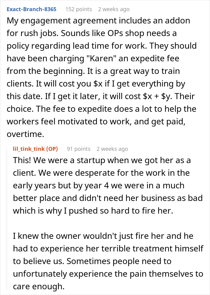 Boss Insists Nightmare Client Isn’t That Bad, So Employee Lets Him Handle Her Himself, He Returns In Tears Boss Insists Nightmare Client Isn’t That Bad, So Employee Lets Him Handle Her Himself, He Returns In Tears