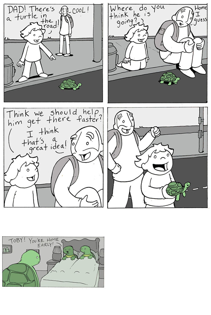This Dad Makes Comics About The World And How Kindness Can Change Things (28 New Pics)