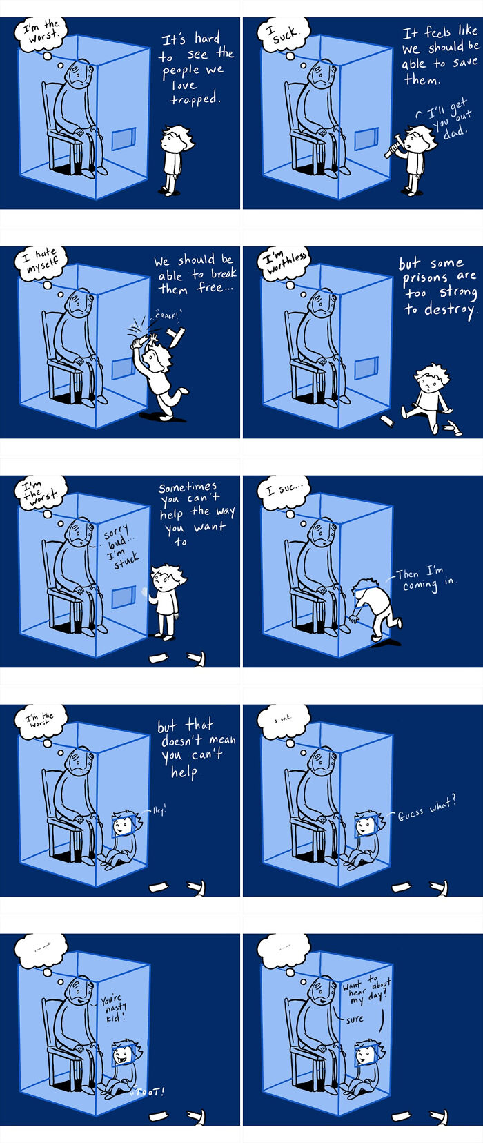 This Dad Makes Comics About The World And How Kindness Can Change Things (28 New Pics)