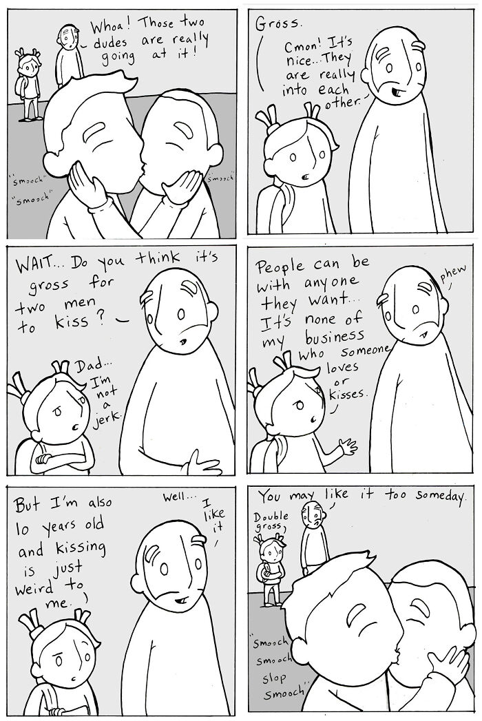 This Dad Makes Comics About The World And How Kindness Can Change Things (28 New Pics)
