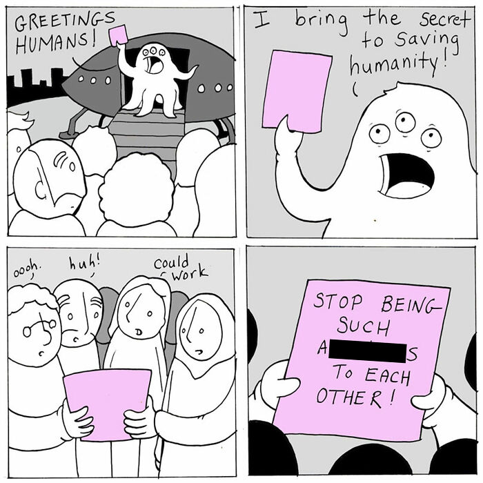 This Dad Makes Comics About The World And How Kindness Can Change Things (28 New Pics)