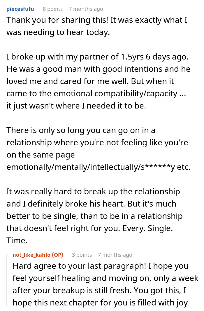 Woman Leaves The Best Man She’s Ever Dated, Explains Why Love Alone Isn’t Enough To Make It Work Woman Leaves The Best Man She’s Ever Dated, Explains Why Love Alone Isn’t Enough To Make It Work