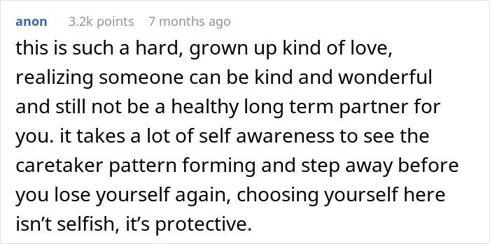 Woman Leaves The Best Man She’s Ever Dated, Explains Why Love Alone Isn’t Enough To Make It Work Woman Leaves The Best Man She’s Ever Dated, Explains Why Love Alone Isn’t Enough To Make It Work