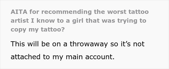 Woman Purposefully Tricks Friend To Go To A Bad Tattoo Artist, Laughs When It Gets Infected Woman Purposefully Tricks Friend To Go To A Bad Tattoo Artist, Laughs When It Gets Infected