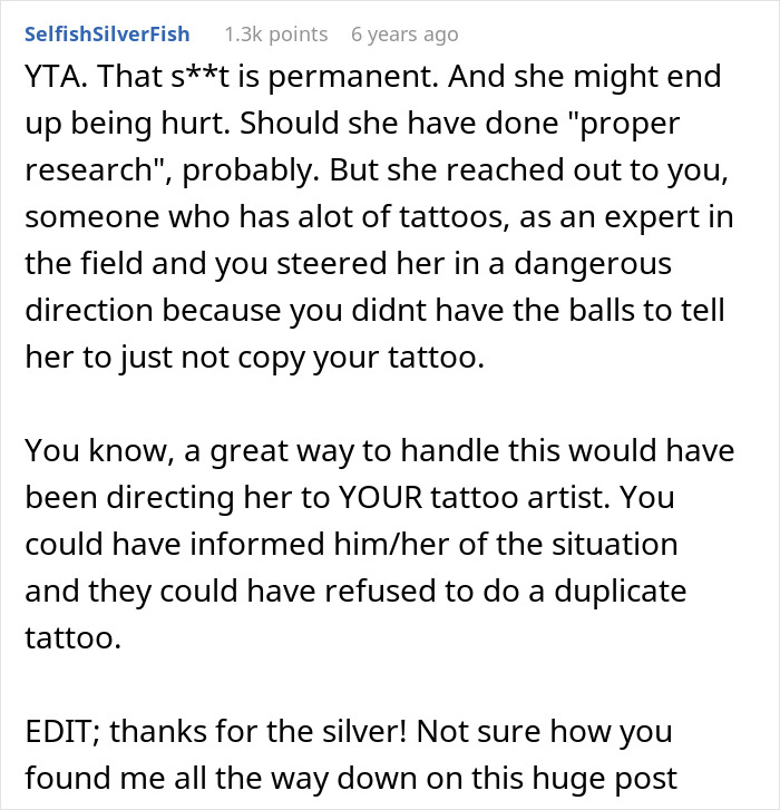 Woman Purposefully Tricks Friend To Go To A Bad Tattoo Artist, Laughs When It Gets Infected Woman Purposefully Tricks Friend To Go To A Bad Tattoo Artist, Laughs When It Gets Infected
