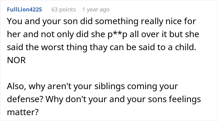 Mother’s Day Dinner Turns Sour When Grandma Says 10YO Grandkid Ruined Everything Mother’s Day Dinner Turns Sour When Grandma Says 10YO Grandkid Ruined Everything