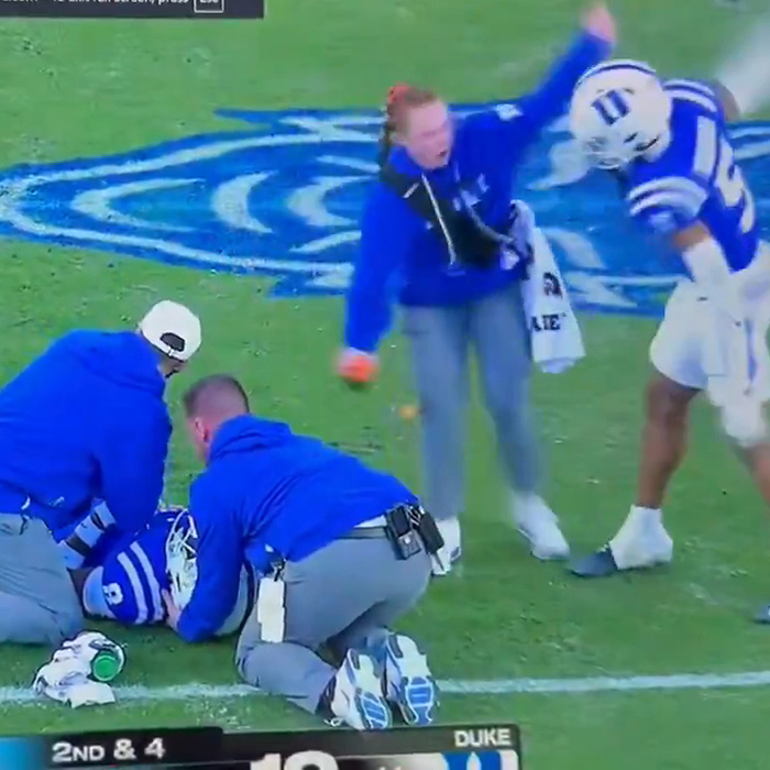 Woman ID’d After Star Football Player’s Treatment Of Her On Video Had Fans Calling For His Suspension