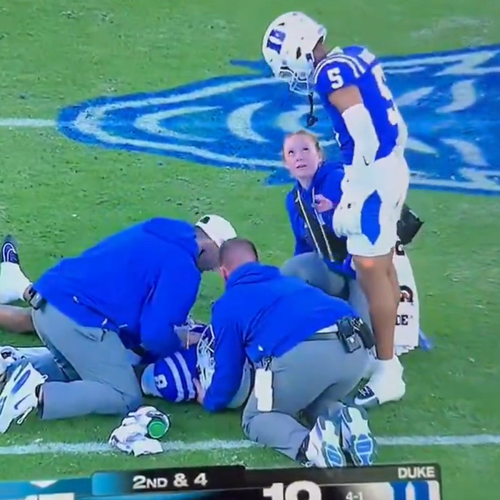 Woman ID’d After Star Football Player’s Treatment Of Her On Video Had Fans Calling For His Suspension