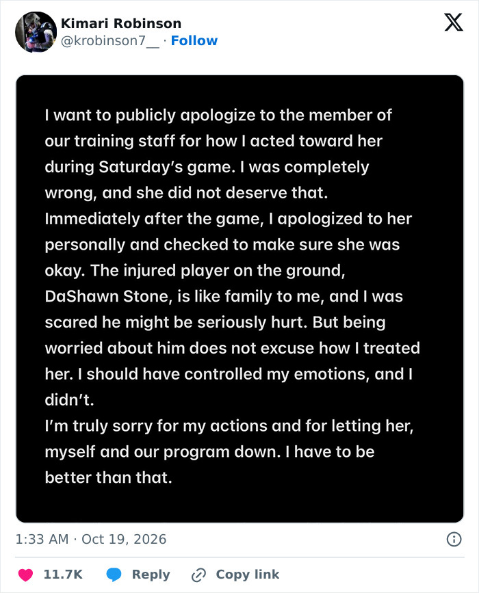 Woman ID’d After Star Football Player’s Treatment Of Her On Video Had Fans Calling For His Suspension