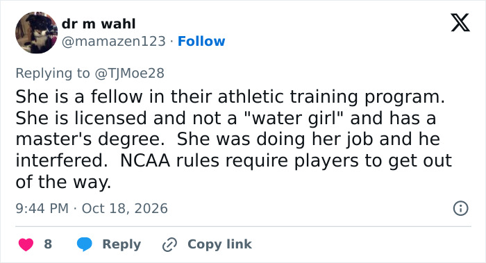 Woman ID’d After Star Football Player’s Treatment Of Her On Video Had Fans Calling For His Suspension