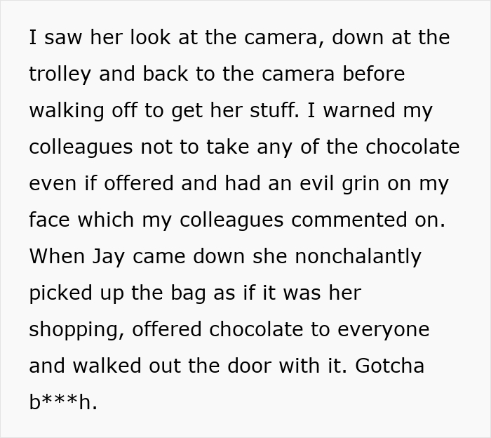 Manager Frames Employee For Her Own Theft, So They Spend 3 Months Setting A Trap Manager Frames Employee For Her Own Theft, So They Spend 3 Months Setting A Trap