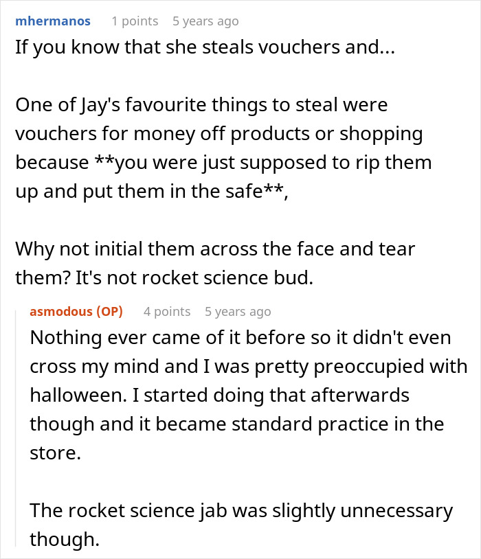 Manager Frames Employee For Her Own Theft, So They Spend 3 Months Setting A Trap Manager Frames Employee For Her Own Theft, So They Spend 3 Months Setting A Trap