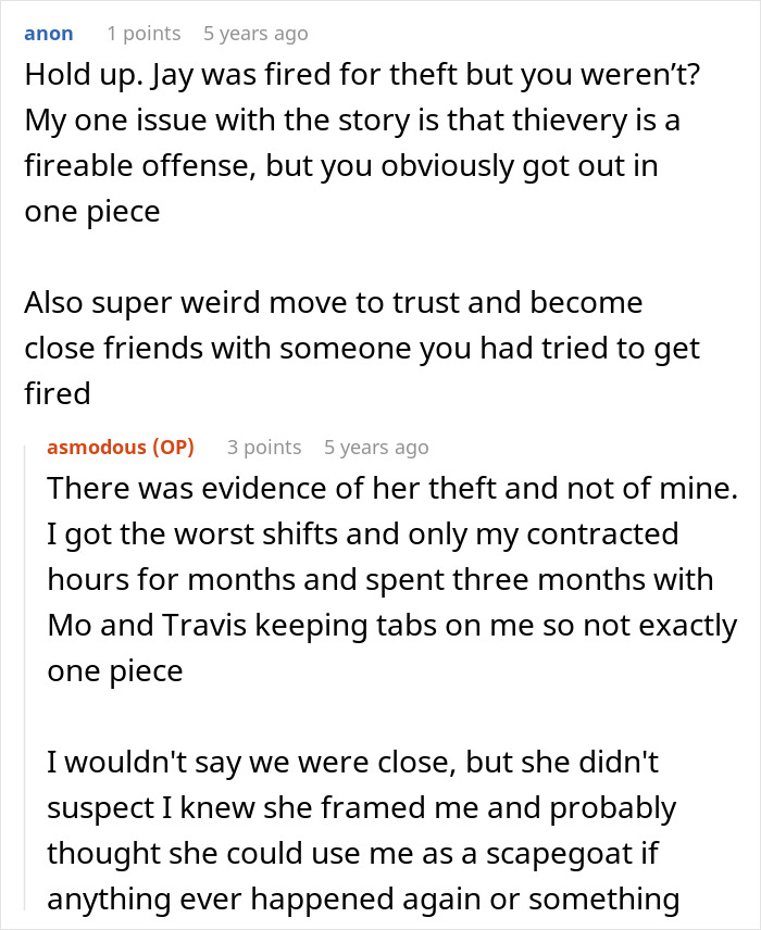 Manager Frames Employee For Her Own Theft, So They Spend 3 Months Setting A Trap Manager Frames Employee For Her Own Theft, So They Spend 3 Months Setting A Trap