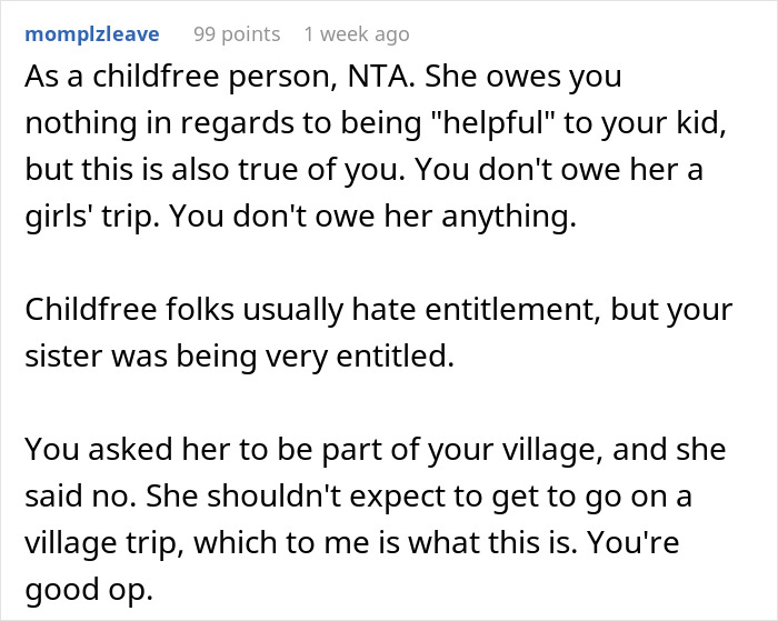 Sister Makes Sure Everyone Knows How Much She Doesn’t Like Kids, Is Still Shocked Family Resents That